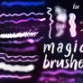 Free magic glow brushes for photoshop