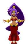 Shantae Simple Belly Dance Animation Loop