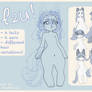 [F2U] Anthro Chibi Base