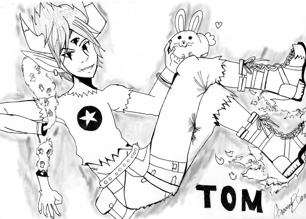 Tom and Bunny by drawblog on DeviantArt