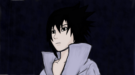 Sasuke Uchiha by rafaella72