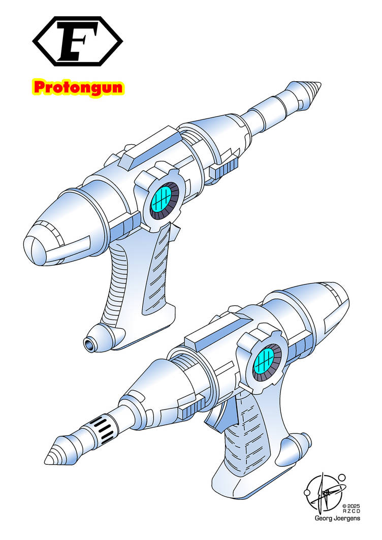 Proturon Captain Future's protongun by Paul-Muad-Dib on DeviantArt