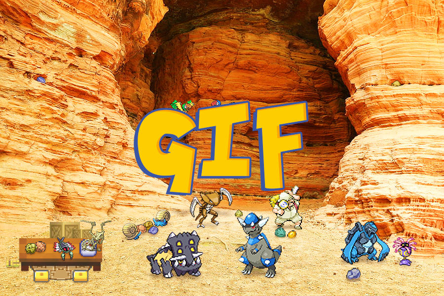 Pokemon Sprite GIF Fossil Maniac's House by Loupii on DeviantArt