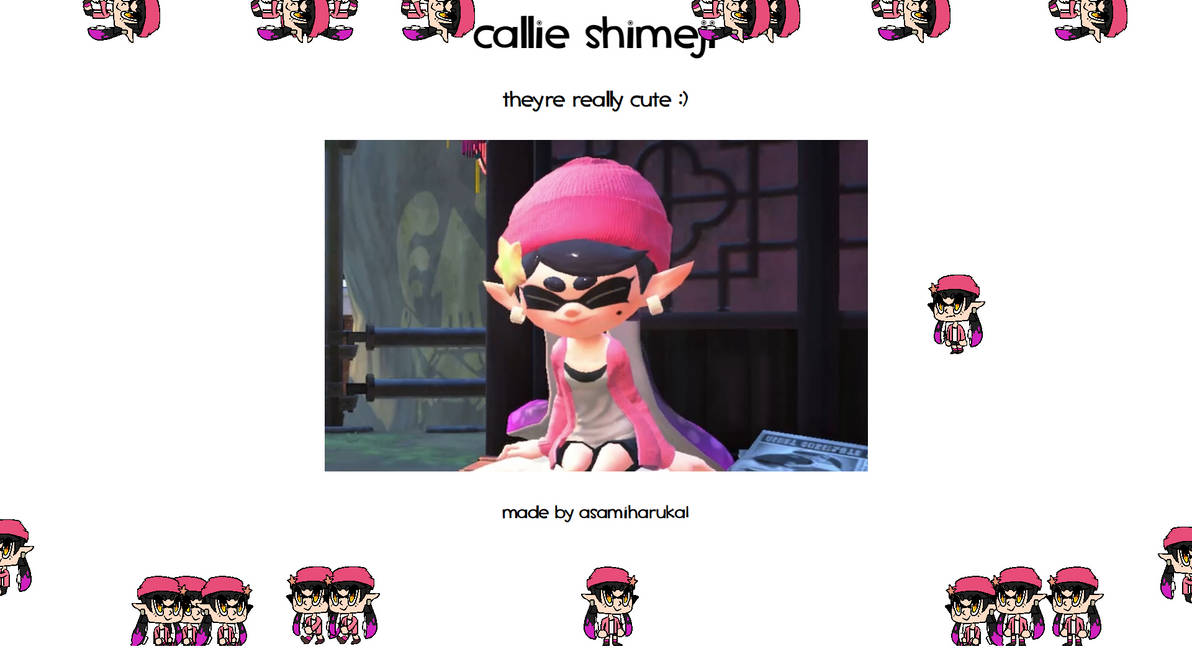 Lil' Callies (Callie Shimeji) by asamiharuka1 on DeviantArt