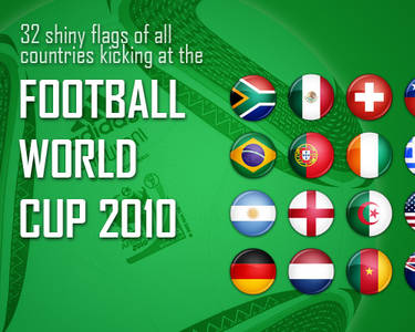 Flag Icons - FIFA WC 2010