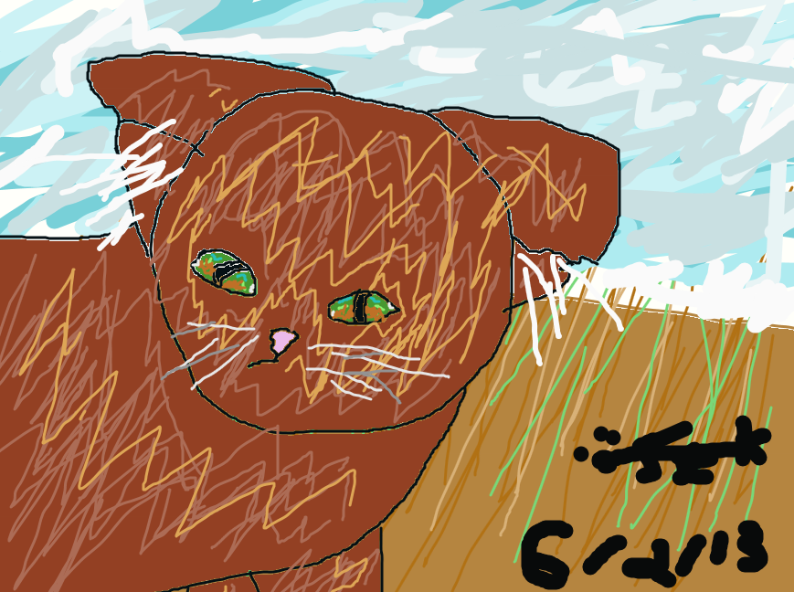 Kitteh by hunnybee07art on DeviantArt
