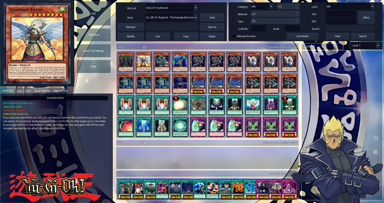 Rafael The Impregnable Guardian Deck by MAXPOWER1314 on DeviantArt