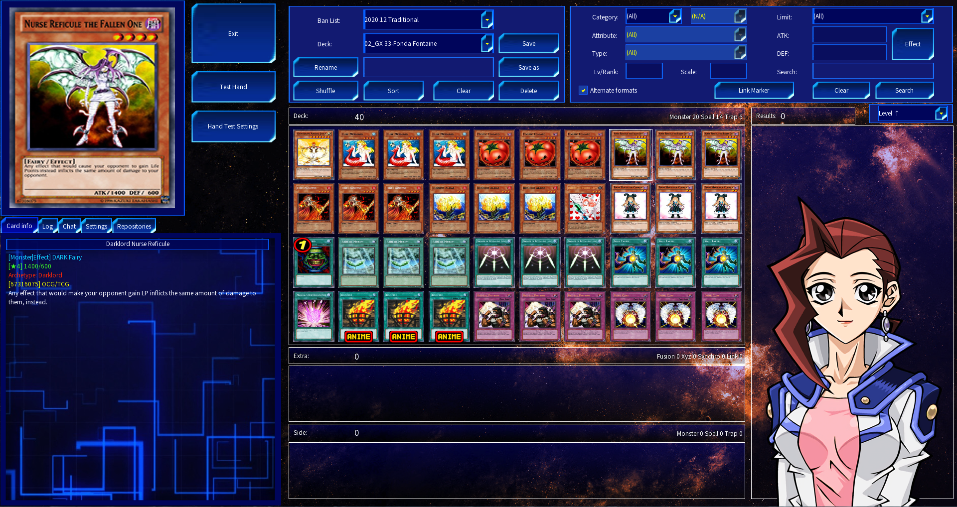 yugioh gx fonda fontaine deck Fonda Fontaine's Deck 1 by Septimoangel12 on DeviantArt