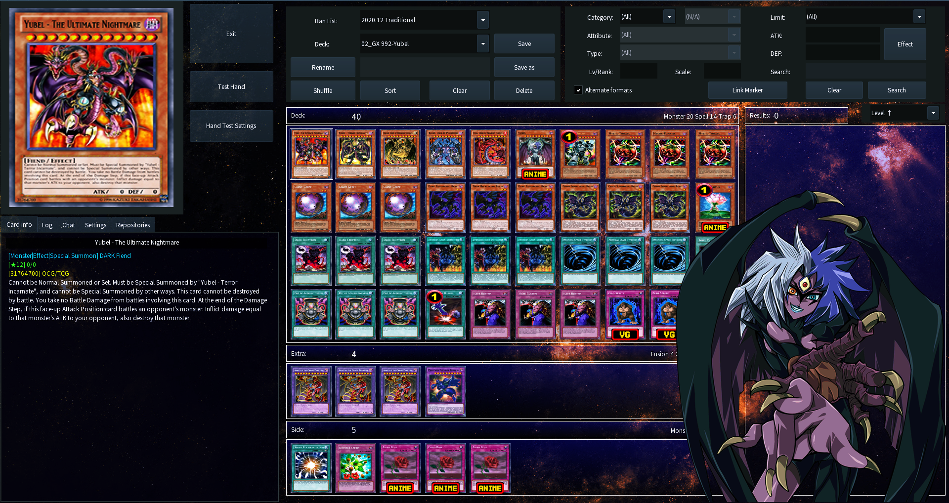 yu gi oh yubel deck