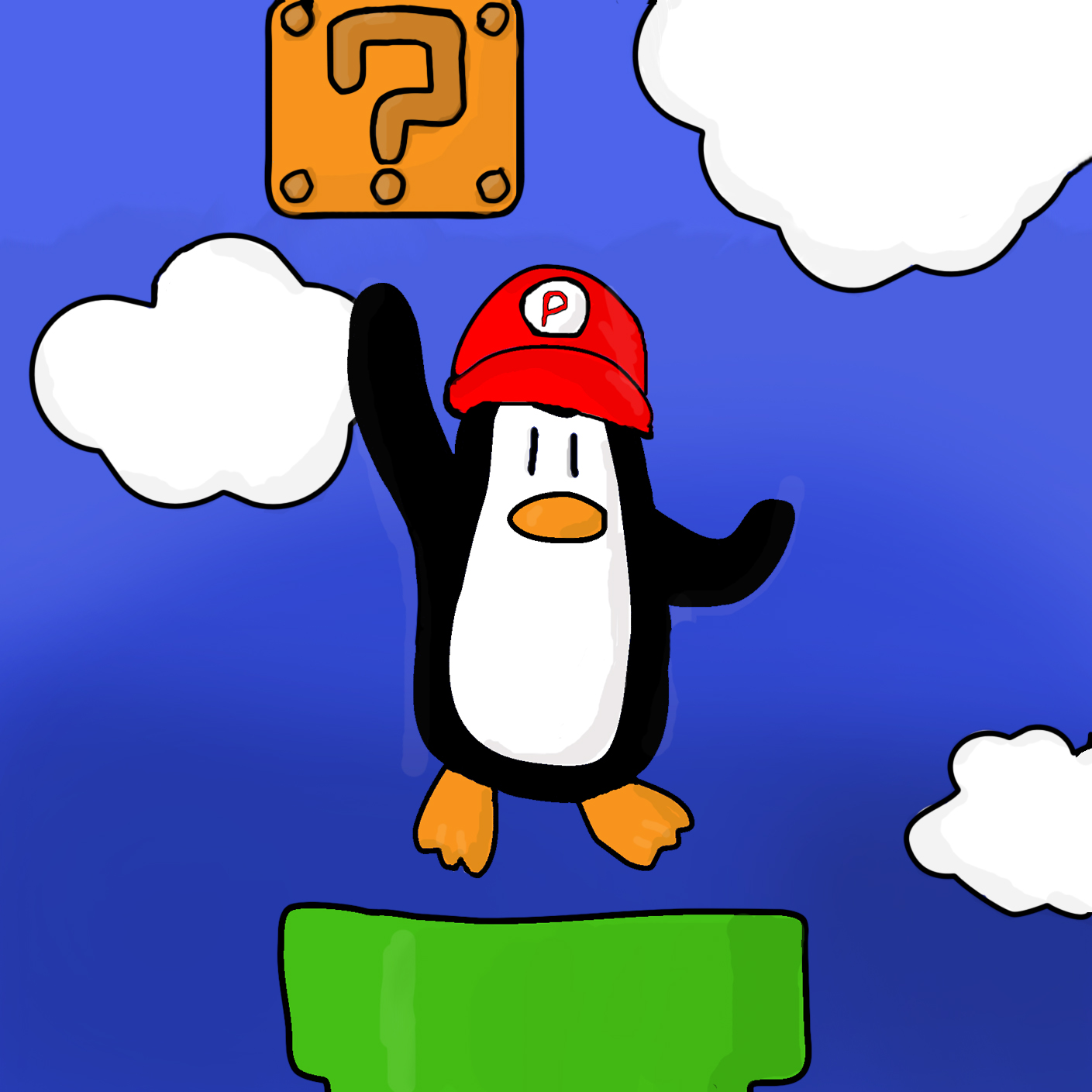 penguin mario by DF22 on DeviantArt