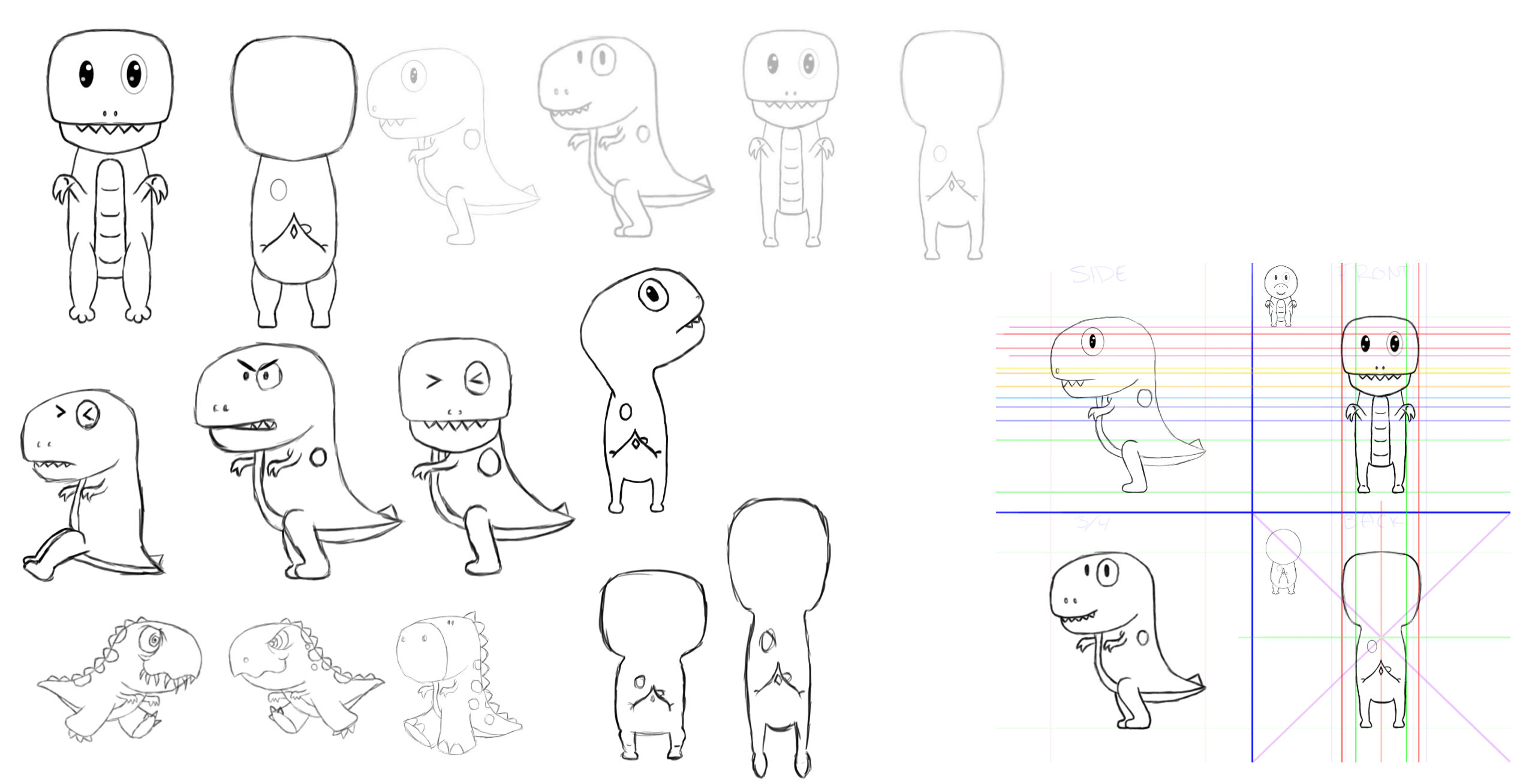 Dino Sketch Dump by horan-potter98 on DeviantArt