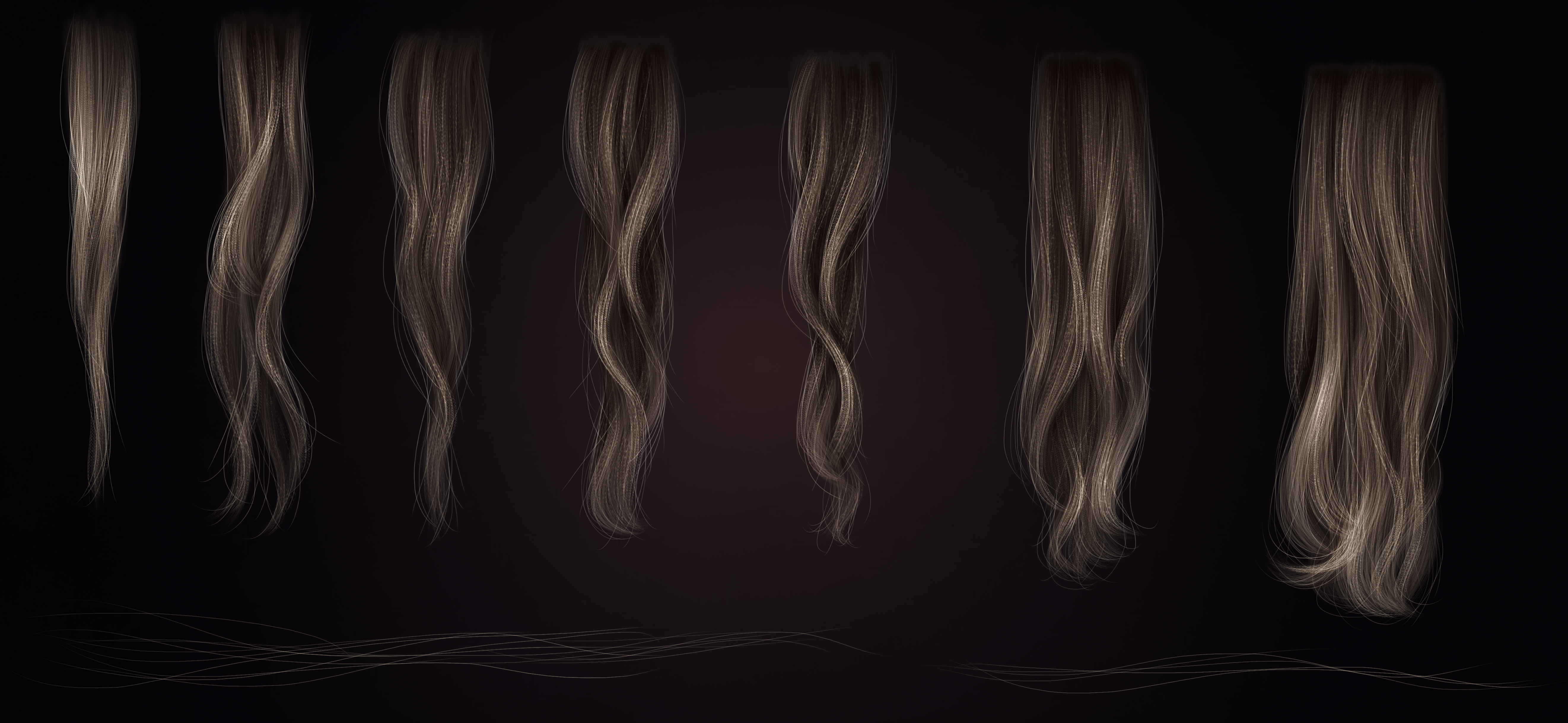 Sonya Alpha Hair 001 by deperla on DeviantArt