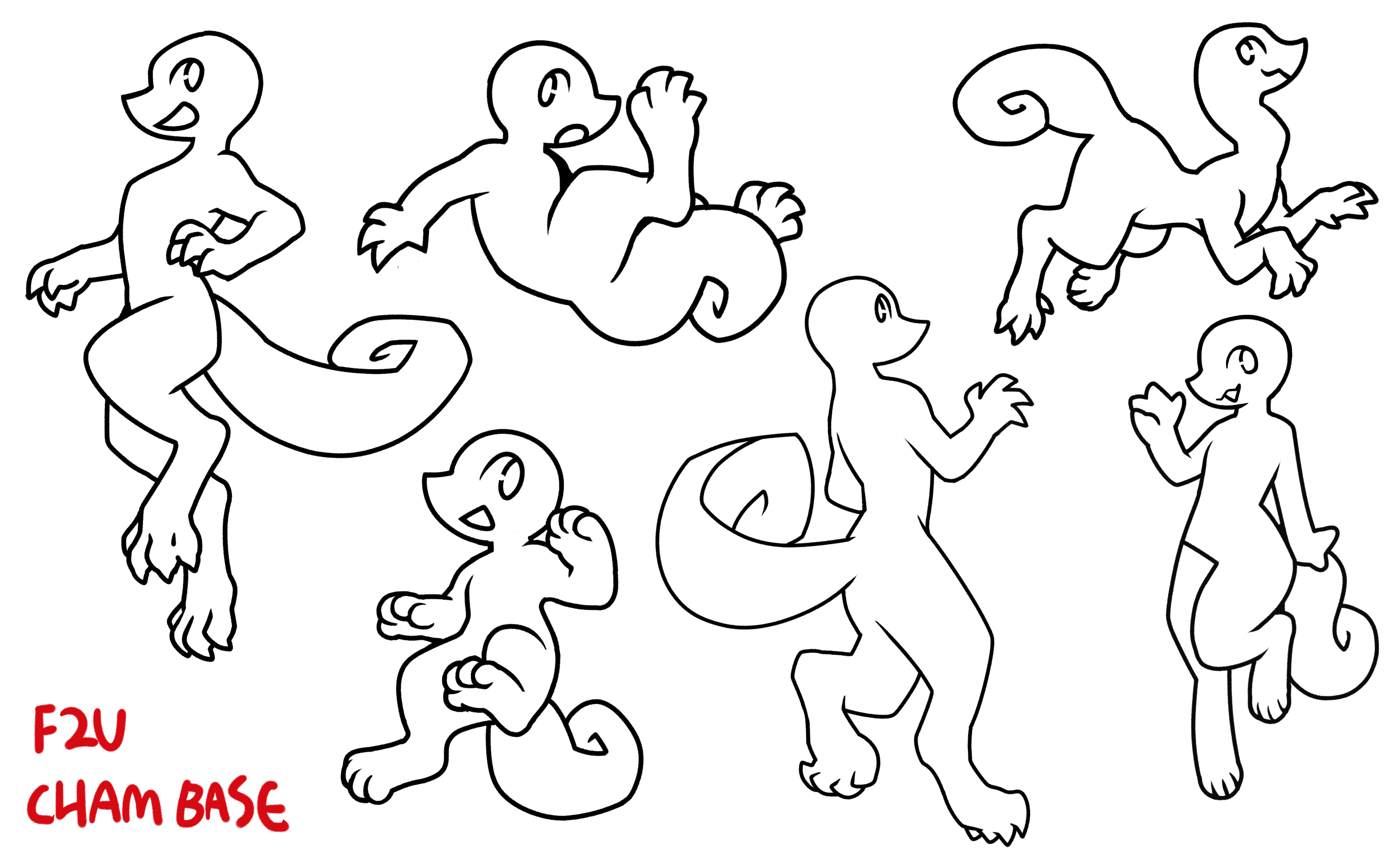 F2U chimereon bases (read desc) by HOUS3-Ly on DeviantArt