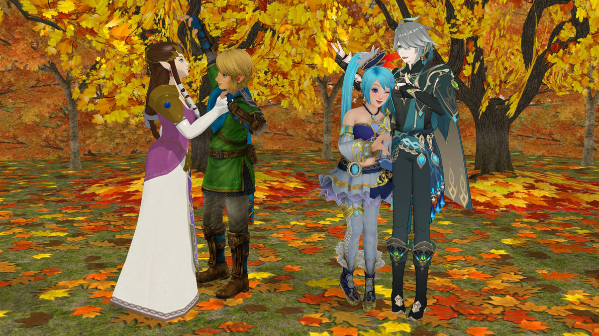 Romance in the Autumn Forest by FighterKang on DeviantArt