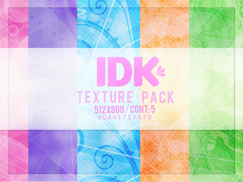 Idk Texture Pack by woahitsyato on DeviantArt