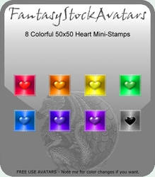 Avatar: Heart Mini-Stamps