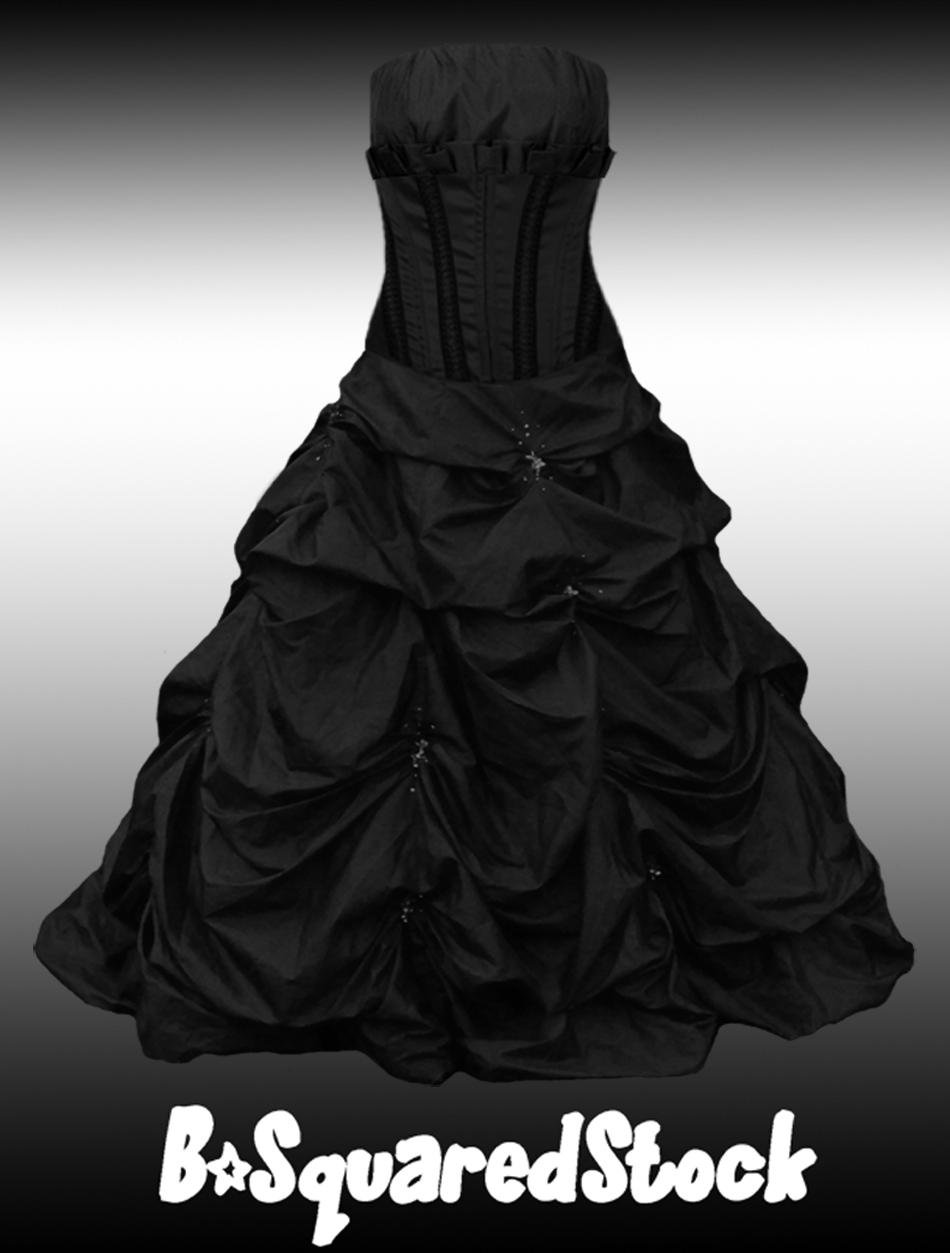 Long Black Dress 2 PSD