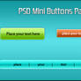 PSD Mini Buttons Pack for Web