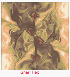 Gnarl (Hex mod) - Formula for Ultra Fractal by dark-beam