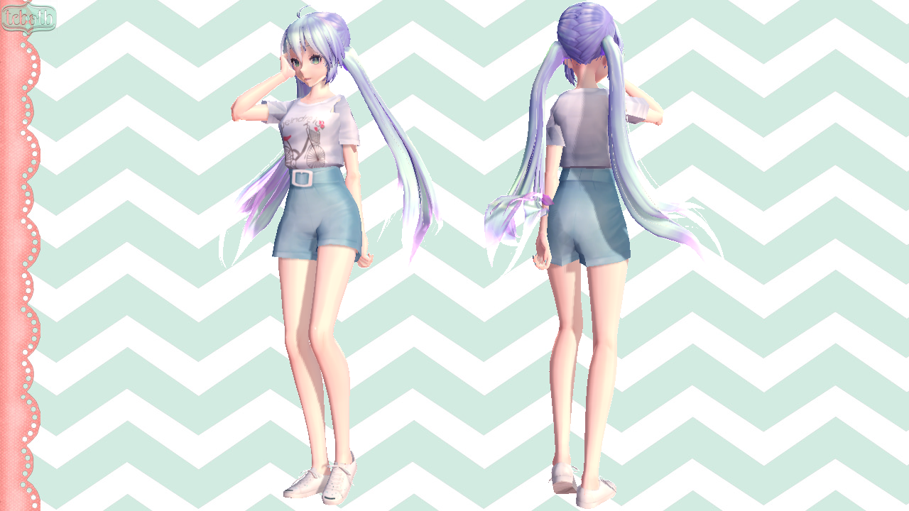 TDA Summer Miku by TheGamerZTV on DeviantArt