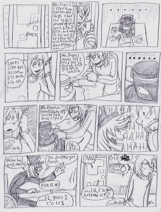 Sketch Comic: Past Pomar