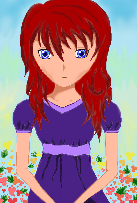 Red Hair Girl by nahars on DeviantArt