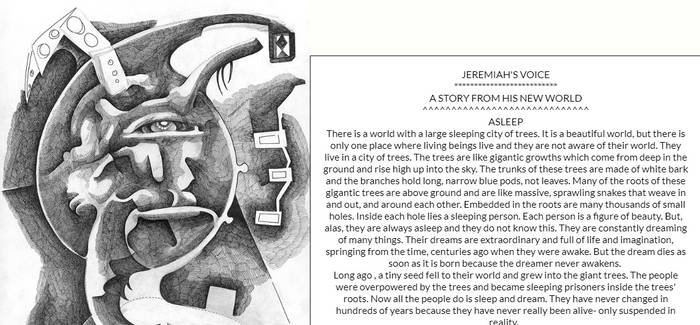 TEARDROP(DRAWING)by JEREMIAH KAUFFMAN