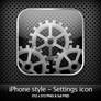 iPhone style - Settings icon