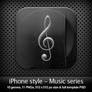 iPhone style - MUSIC SERIES