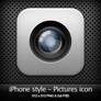iPhone style - Pictures icon