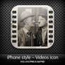 iPhone style - Videos icon