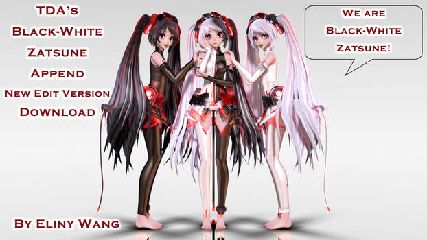 Tda BlackWhite Zatsune Append New Edit Download