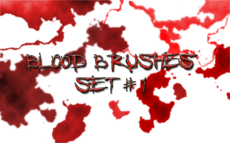 Blood Brush Set 1