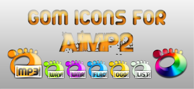 GOM icons for AIMP2