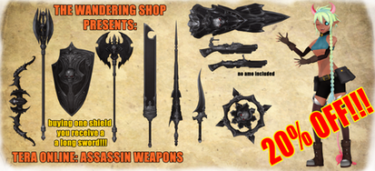 Tera - Assassin Weapons .: Download :. MMD