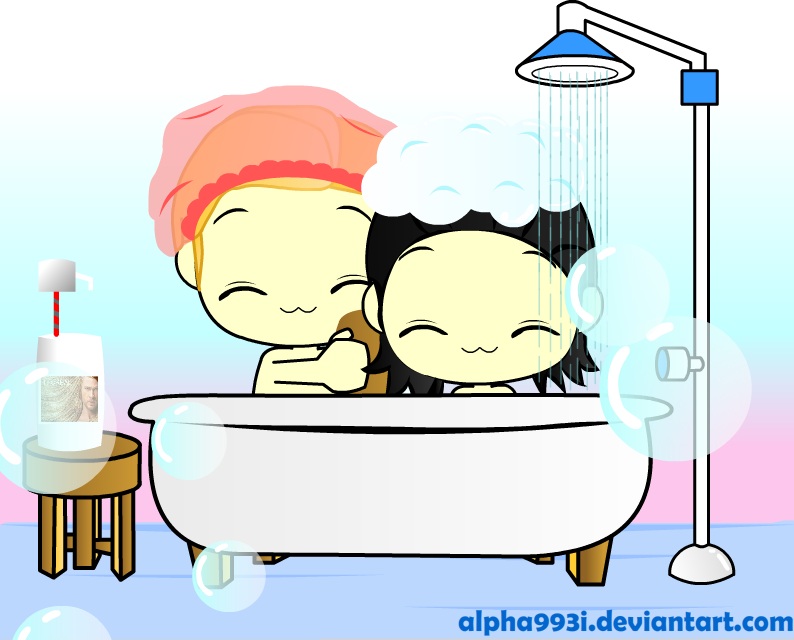 Loki and Thor : Bath Time!!