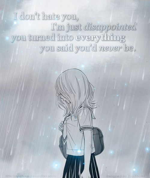 Not Hate But I Am Just Disappointed Animation By Ryushurei On Deviantart