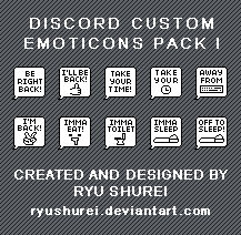 Discord Custom Emoticons Pack 1