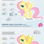 Fluttershy Color Guide 2.0 [UPDATED]