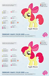 Apple Bloom Color Guide 2.0 [UPDATED]