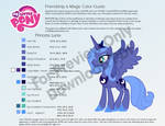 Princess Luna S1 Color Guide