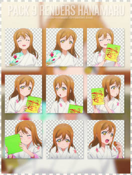 Pack 9 Renders Hanamaru