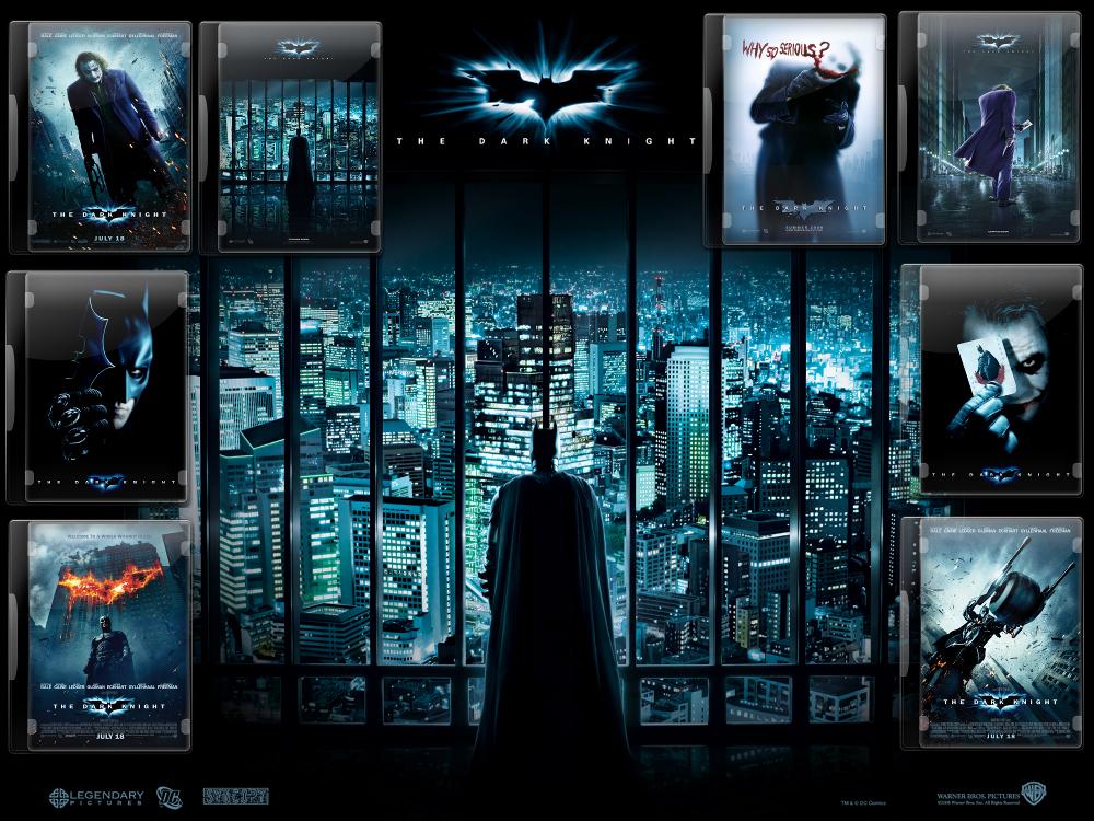 Dark Knight DVD Case Icons