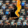 James Bond DVD Case Collection