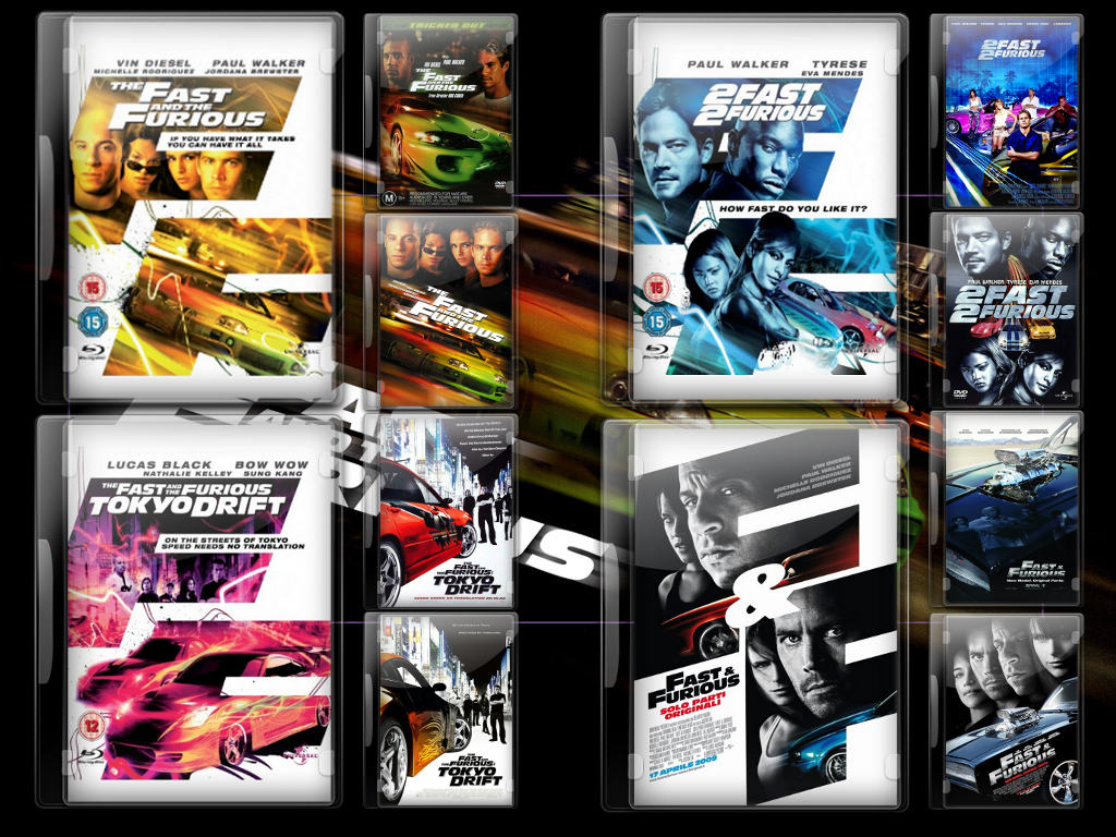 Fast and furious DVD Case Pack