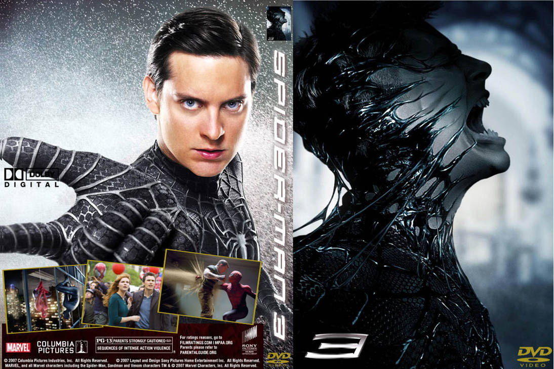 Spiderman 3 DVD Custom PSD by gandiusz on DeviantArt