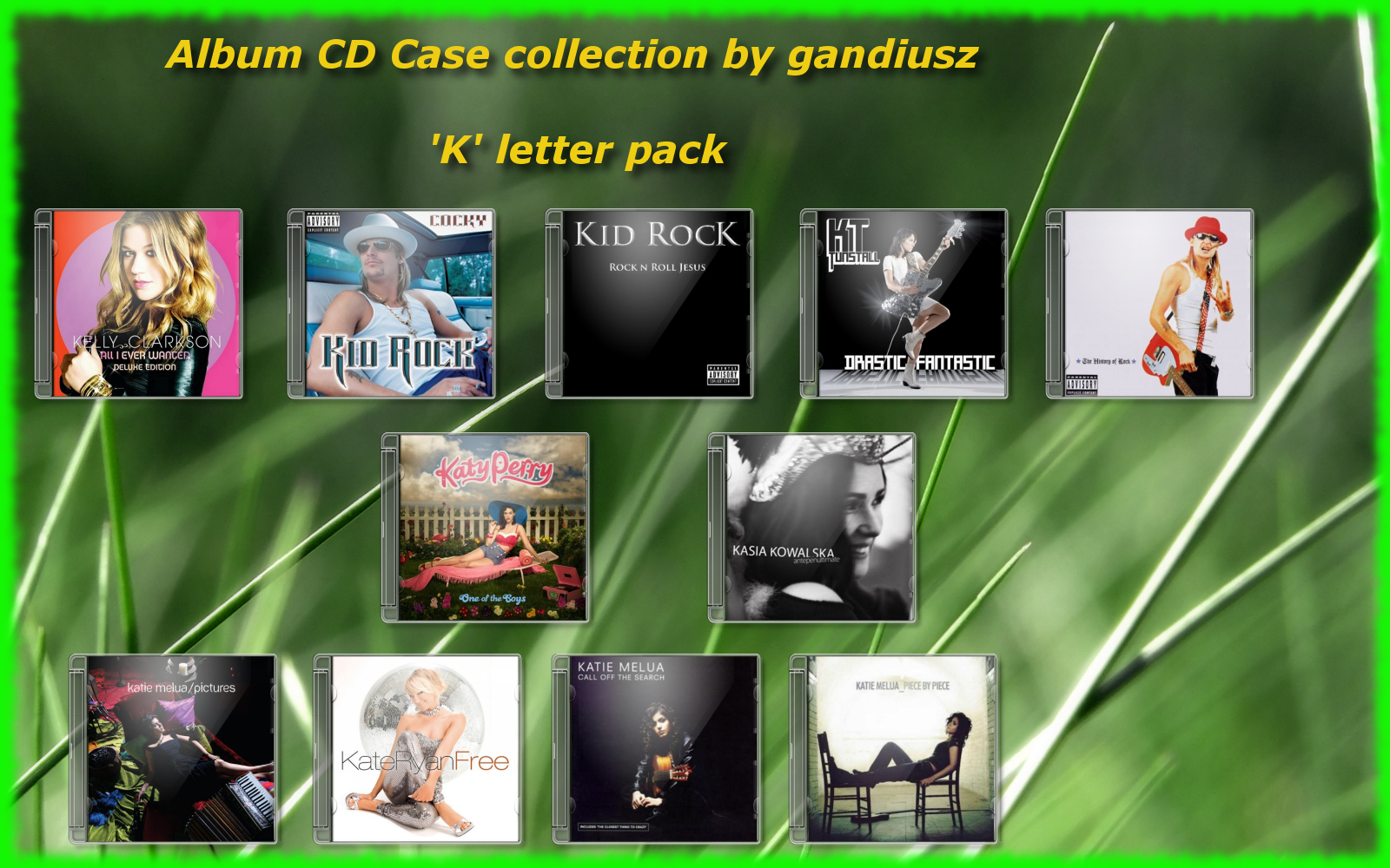 CD Case Collection 'K'