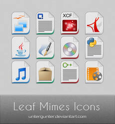 Leaf Mimes Icons