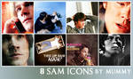 8 Sam icons :1: by mummy16