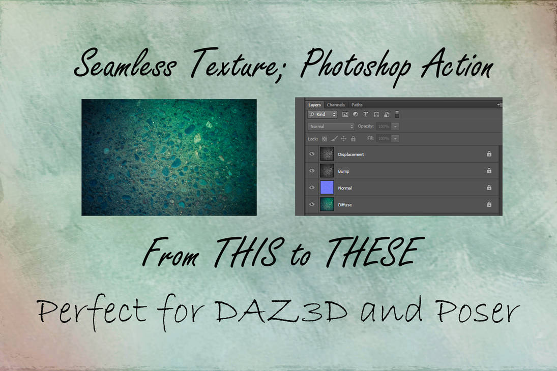 Seamless Texture Photoshop Action for DAZ3D by chrisryder123 on DeviantArt